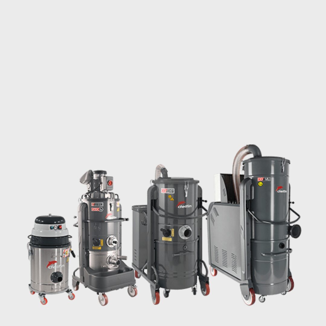 3 phase industrial vacuum cleaners