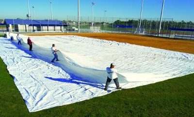 football field tarp